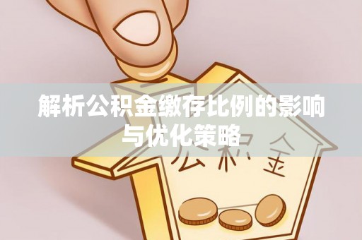 桃园解析公积金缴存比例的影响与优化策略