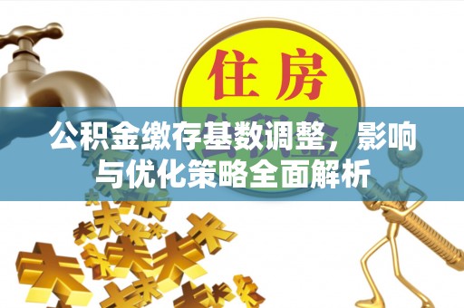 桃园公积金缴存基数调整，影响与优化策略全面解析