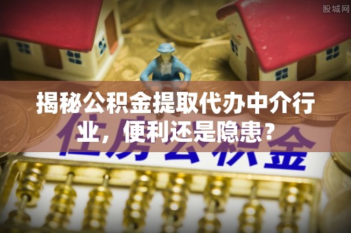 桃园揭秘公积金提取代办中介行业，便利还是隐患？