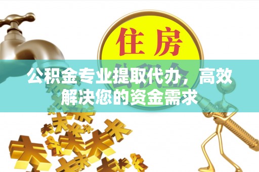 桃园公积金专业提取代办，高效解决您的资金需求