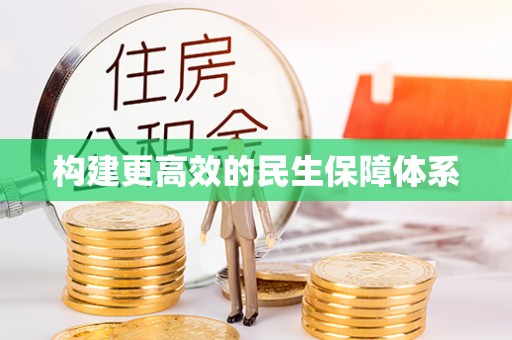 桃园构建更高效的民生保障体系