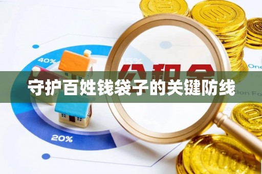 桃园守护百姓钱袋子的关键防线