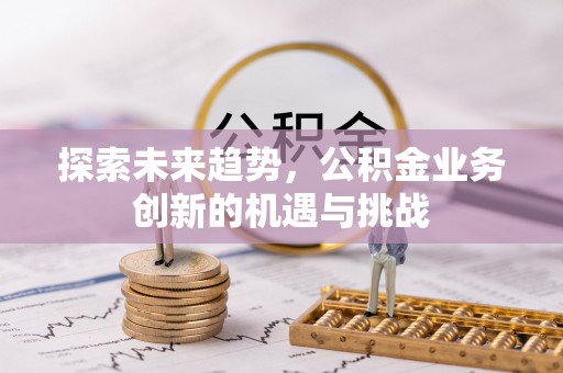 桃园探索未来趋势，公积金业务创新的机遇与挑战