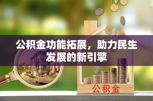 桃园公积金功能拓展，助力民生发展的新引擎