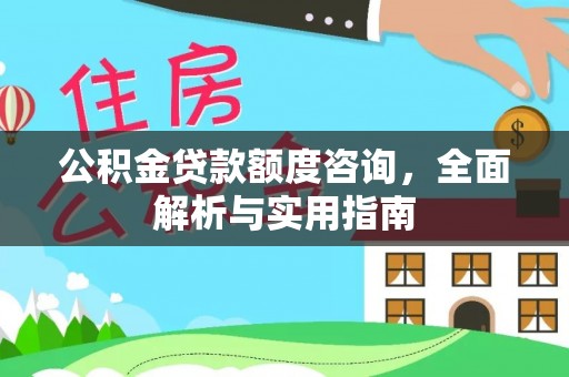 桃园公积金贷款额度咨询，全面解析与实用指南