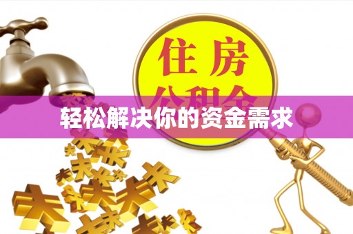 桃园轻松解决你的资金需求