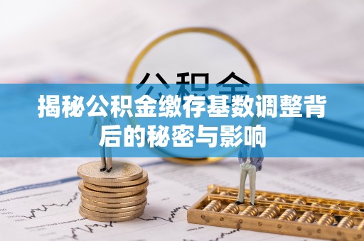 桃园揭秘公积金缴存基数调整背后的秘密与影响