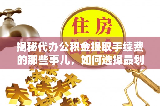 桃园揭秘代办公积金提取手续费的那些事儿，如何选择最划算的服务？