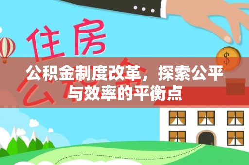 桃园公积金制度改革，探索公平与效率的平衡点