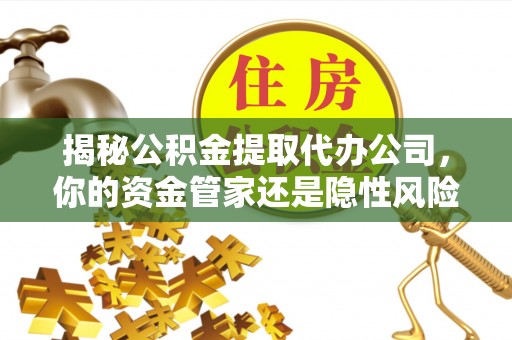 桃园揭秘公积金提取代办公司，你的资金管家还是隐性风险？
