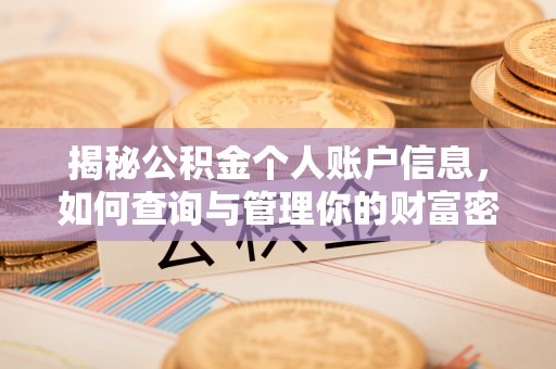 桃园揭秘公积金个人账户信息，如何查询与管理你的财富密码