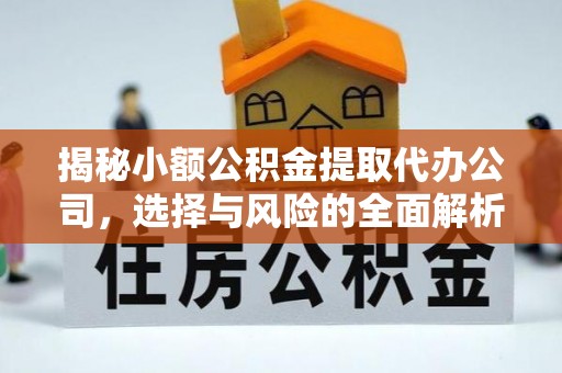 桃园揭秘小额公积金提取代办公司，选择与风险的全面解析