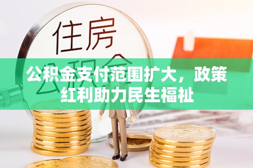 桃园公积金支付范围扩大，政策红利助力民生福祉