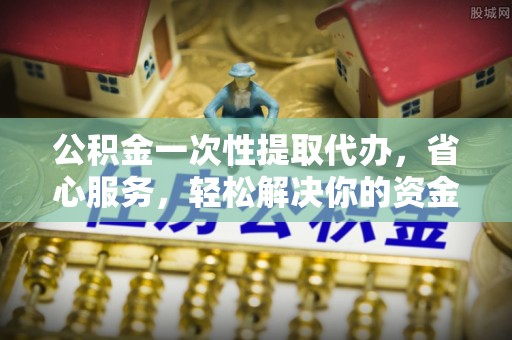 桃园公积金一次性提取代办，省心服务，轻松解决你的资金需求