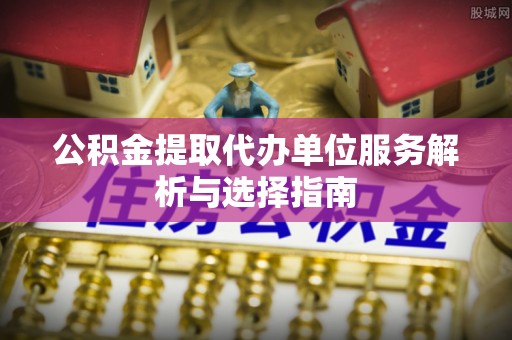 桃园公积金提取代办单位服务解析与选择指南