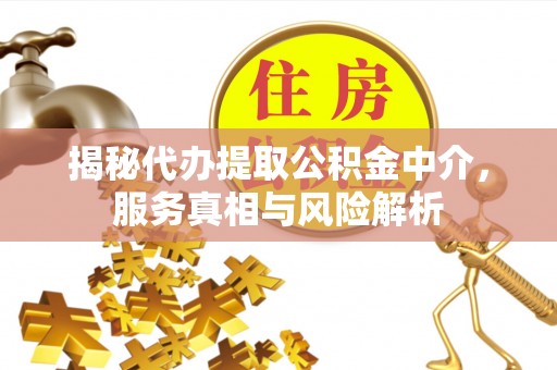 桃园揭秘代办提取公积金中介，服务真相与风险解析