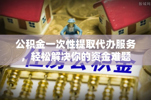 桃园公积金一次性提取代办服务，轻松解决你的资金难题